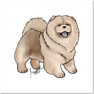 Dog - Chow Chow - Tan Posters and Art